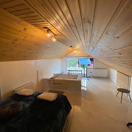 Aprosmeno Jacuzzi House 2 Apartamento Agros Exterior foto