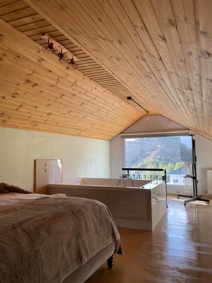 Aprosmeno Jacuzzi House 2 Apartamento Agros Exterior foto